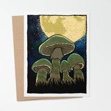 Brainmeats Atelier - Deathly Harvest – Set of Six Poisonous Mushroom Note Cards