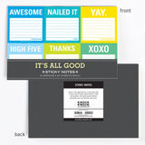 Hachette Book Group - Sticky Note Packet: It’s All Good