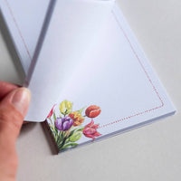 Alla Dickson Art - Tulip Bouquet Magnetic Notepad