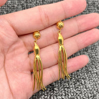 Mio Queena - 18K Gold-Plated Octopus Dangle Earrings