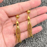 Mio Queena - 18K Gold-Plated Octopus Dangle Earrings