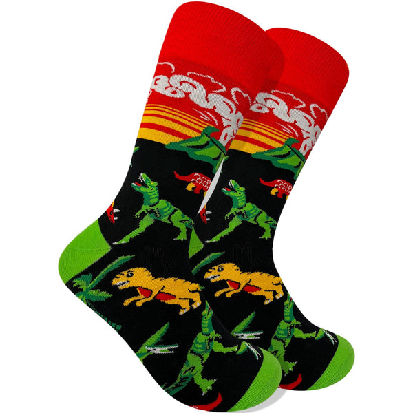 Imagery Socks - Dinosaur Adult Socks (Size Large)