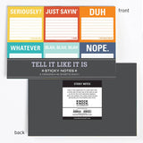 Hachette Book Group - Sticky Note Packet: Tell It Like It Is