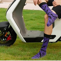 Sock Panda - Purple Bat Adult Socks (2 Sizes)