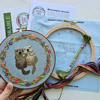Jessica Long Embroidery - Otterly Adorable Embroidery Kit