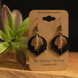 JAC Jewelry Designs - Black Bat Earrings