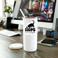 Mystical Monkey Toes - Nope Not Today Cat Vinyl Sticker