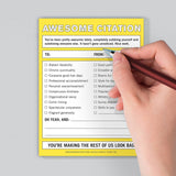 Hachette Book Group - Nifty Note Pad: AWESOME CITATION