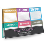 Hachette Book Group - Sticky Notes Packet: To Accomplish