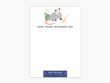 Party of One - “Same Trash, Different Day” Opossum Notepad