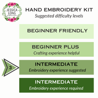 Jessica Long Embroidery - Otterly Adorable Embroidery Kit