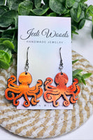 Jedi Woods - Color-Changing Octopus Earrings