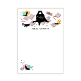 Party of One - “Deal With It” Cat Notepad