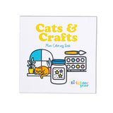 A Brighter Year - Cats & Crafts Mini Coloring Book