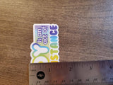 Evalesco Design - “Joy is an Act of Resistance” Rainbow Sticker
