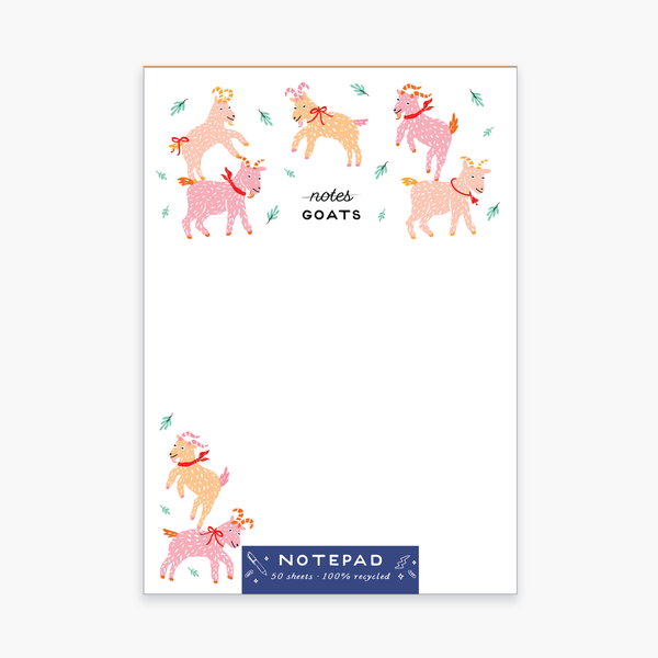 Party of One - Goats Notepad