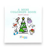 A Brighter Year - Color Your Own Advent Calendar + Colored Pencils and Stand