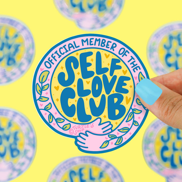 Turtle's Soup - Self Love Club Vinyl Sticker
