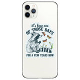 Juju and Moxie - One of Those Days Butterfly Raccoon Vinyl Sticker