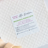 Alla Dickson Art - Butterfly Swedish Dishcloth