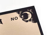 drawn by water - Ouija Board Notepad