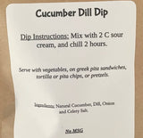 SnS Dips - Cucumber Dill Dip
