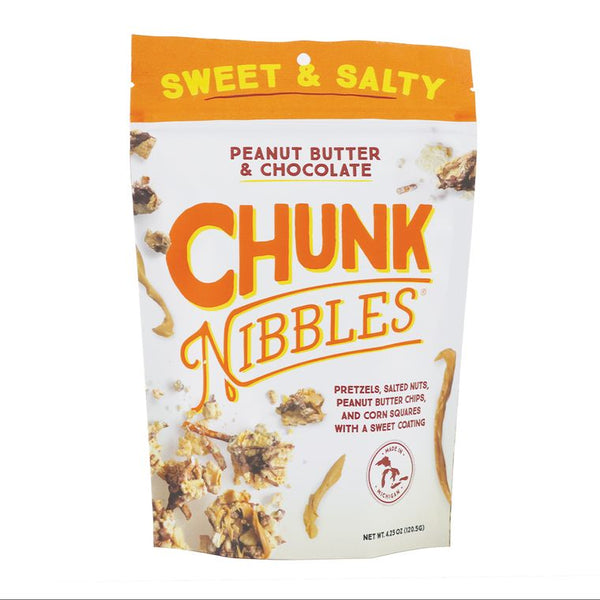 Chunk Nibbles Snack Mix - PEANUT BUTTER & CHOCOLATE