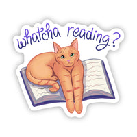 Big Moods - "Whatcha Reading?" Sticker