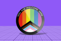 BoyPilot Goods - LGBTQ+ Safer Space Window Cling
