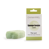 CHAMARREL - Konjac Body Sponge XL - Green Tea