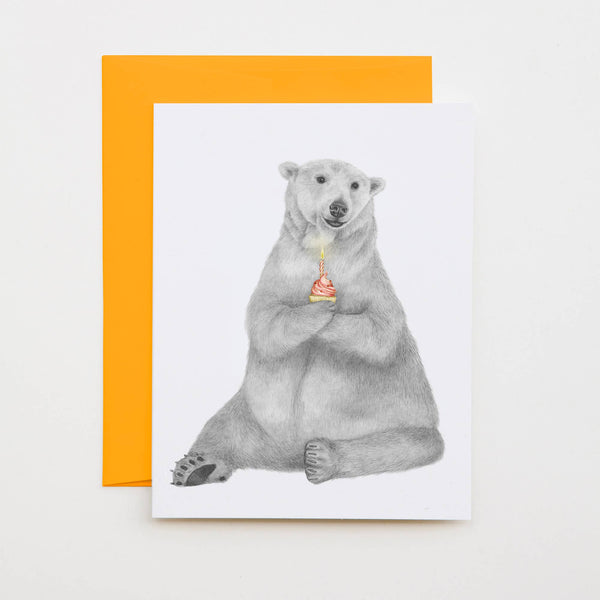 Central & Gus - Hudson Churchill Polar Bear Note Card