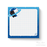 Meow Amor Creative - Saturn Cats Grid Sticky notes