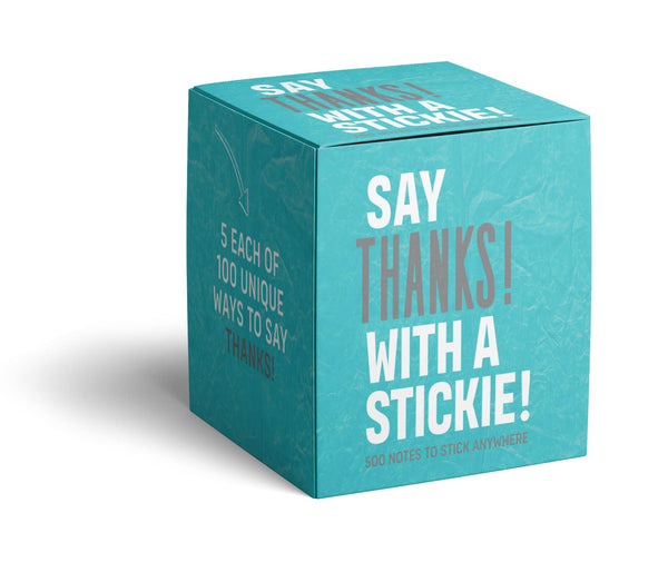 Gibbs Smith - “Say Thanks with a Stickie” Sticky Notes