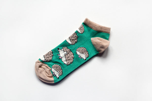 Bare Kind - Hedgehog Trainer Socks - 2 Pairs