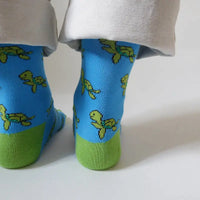 Bare Kind - Turtles - Adult Bamboo Socks