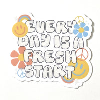 Devs Doodles Co - Fresh Start Sticker