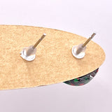 Randans - Glitter Stud Earrings LUCKY GREEN