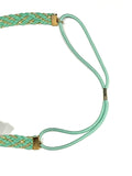 SP Braided Elastic Headband - MINT GOLD