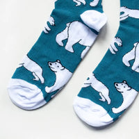 Bare Kind - Polar Bears - Adult Bamboo Socks