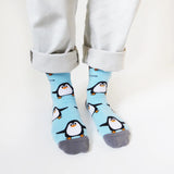 Bare Kind - Penguins - Adult Bamboo Socks