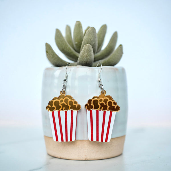 Stellar Gifts Popcorn Dangle Earrings