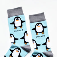 Bare Kind - Penguins - Adult Bamboo Socks