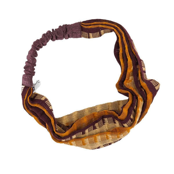 UPAVIM Guatemalan Woven Headband - BROWN