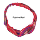 UPAVIM Boho Headband - FESTIVE RED