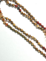Emma Kay Orange Brown Red Crystal Necklace