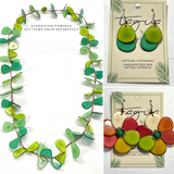 Tagua Slice Necklace